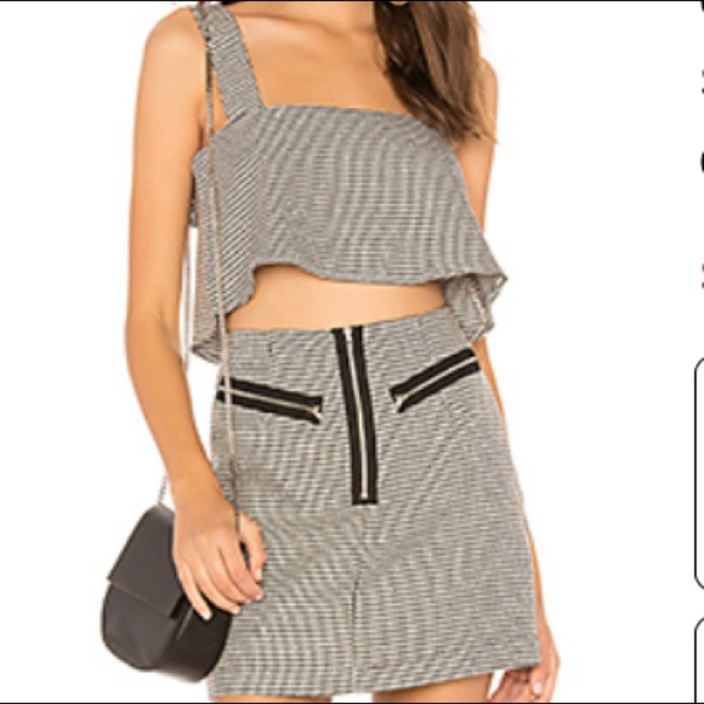 Mini skirt set